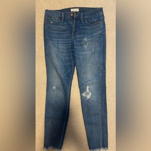 Madewell Skinny Distressed Jeans
